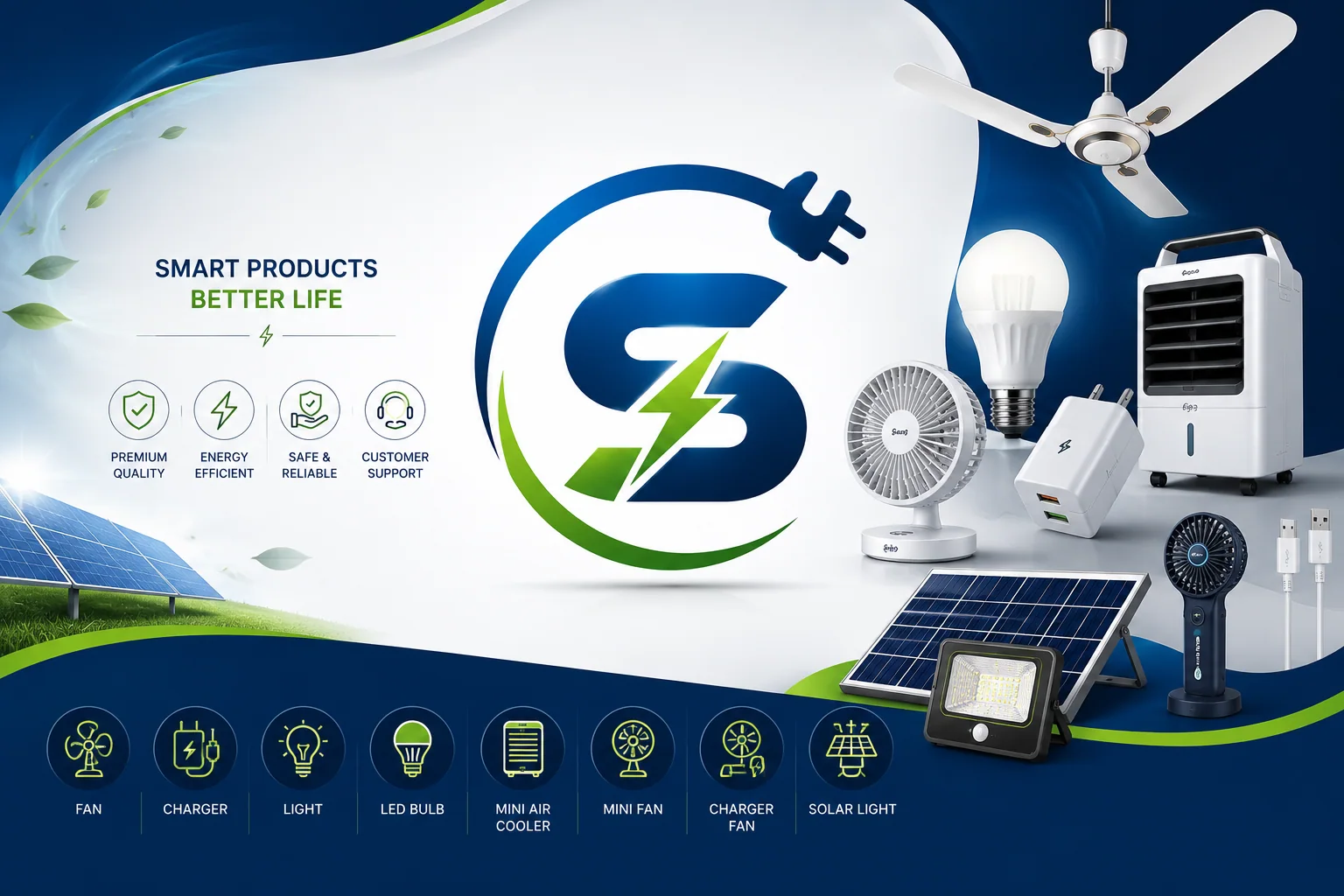 Saad Electric and Electronics Co. smart electrical product collection
