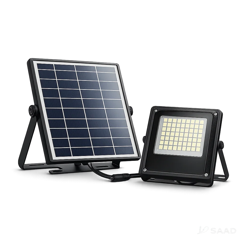 Solar Flood Light from Saad Electric and Electronics Co.
