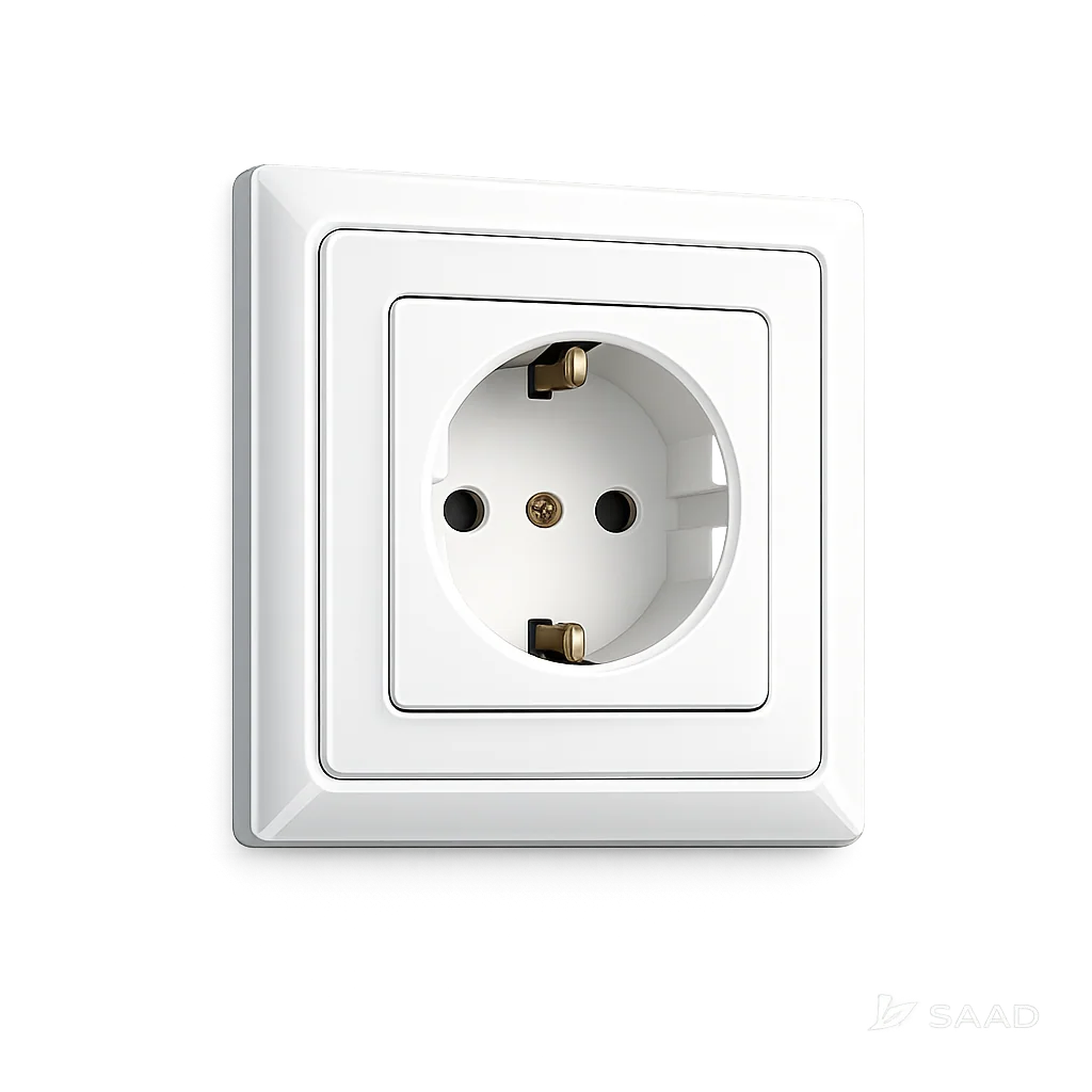 Switched Wall Socket from Saad Electric and Electronics Co.