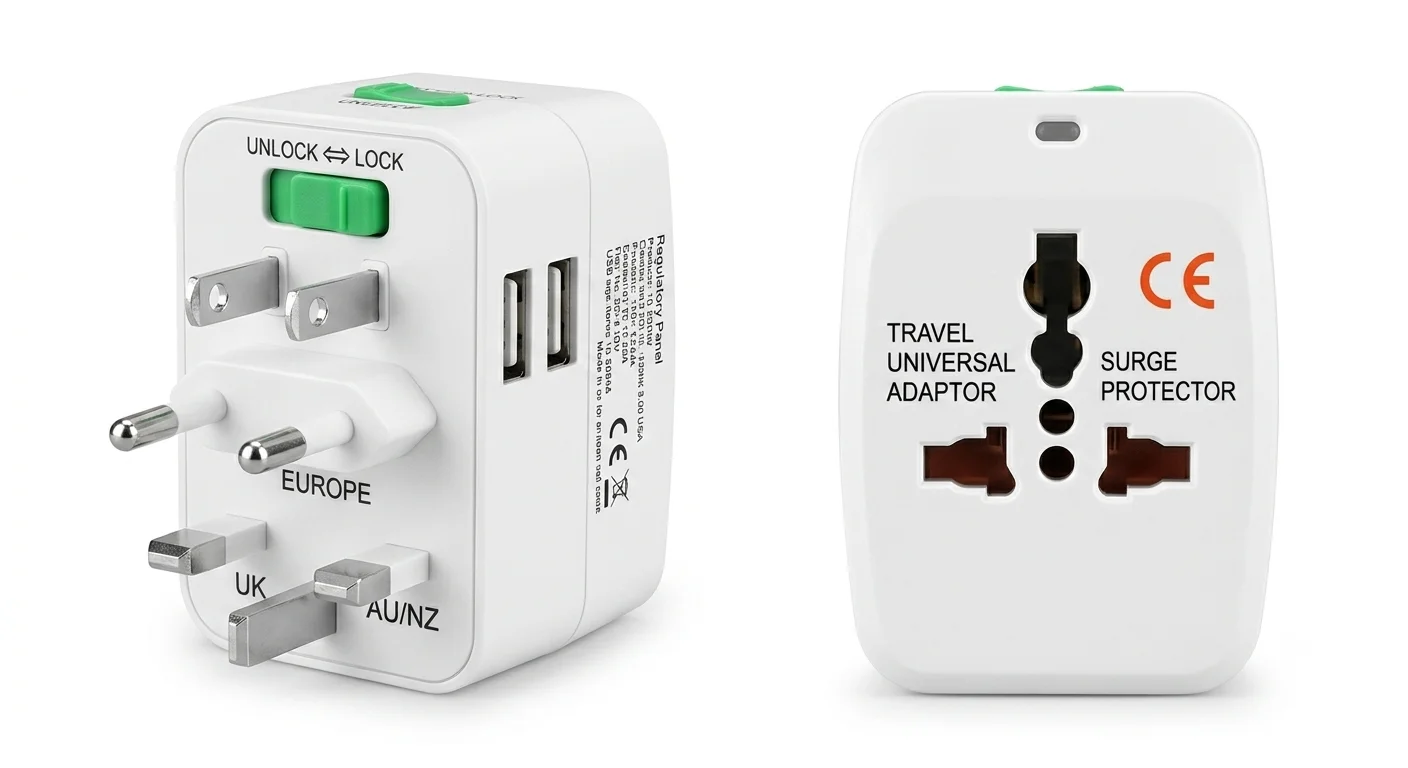 Travel Adaptor from Saad Electric and Electronics Co.